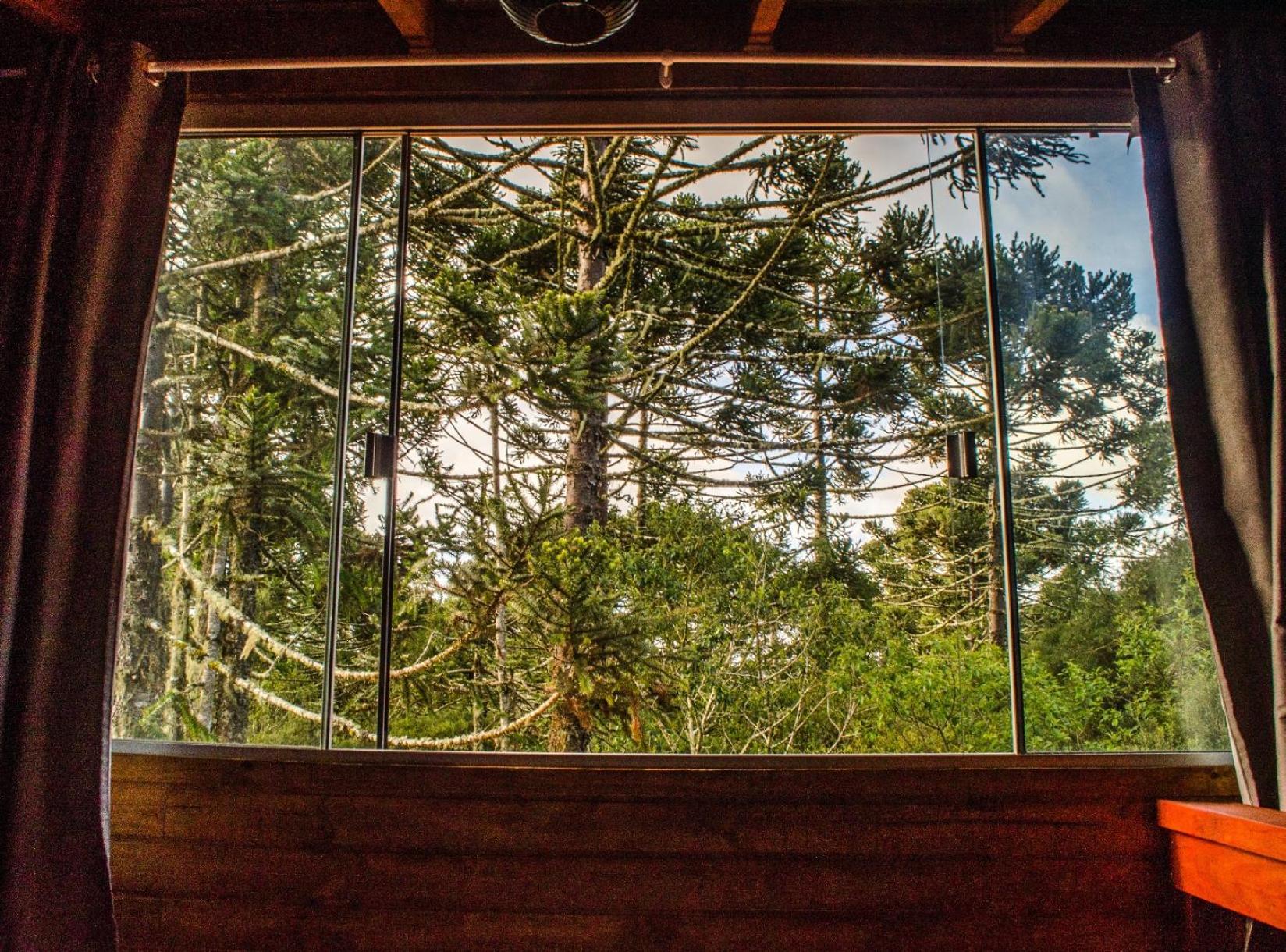 Cabana Na Floresta Rincao Do Fortaleza Cambará Kültér fotó