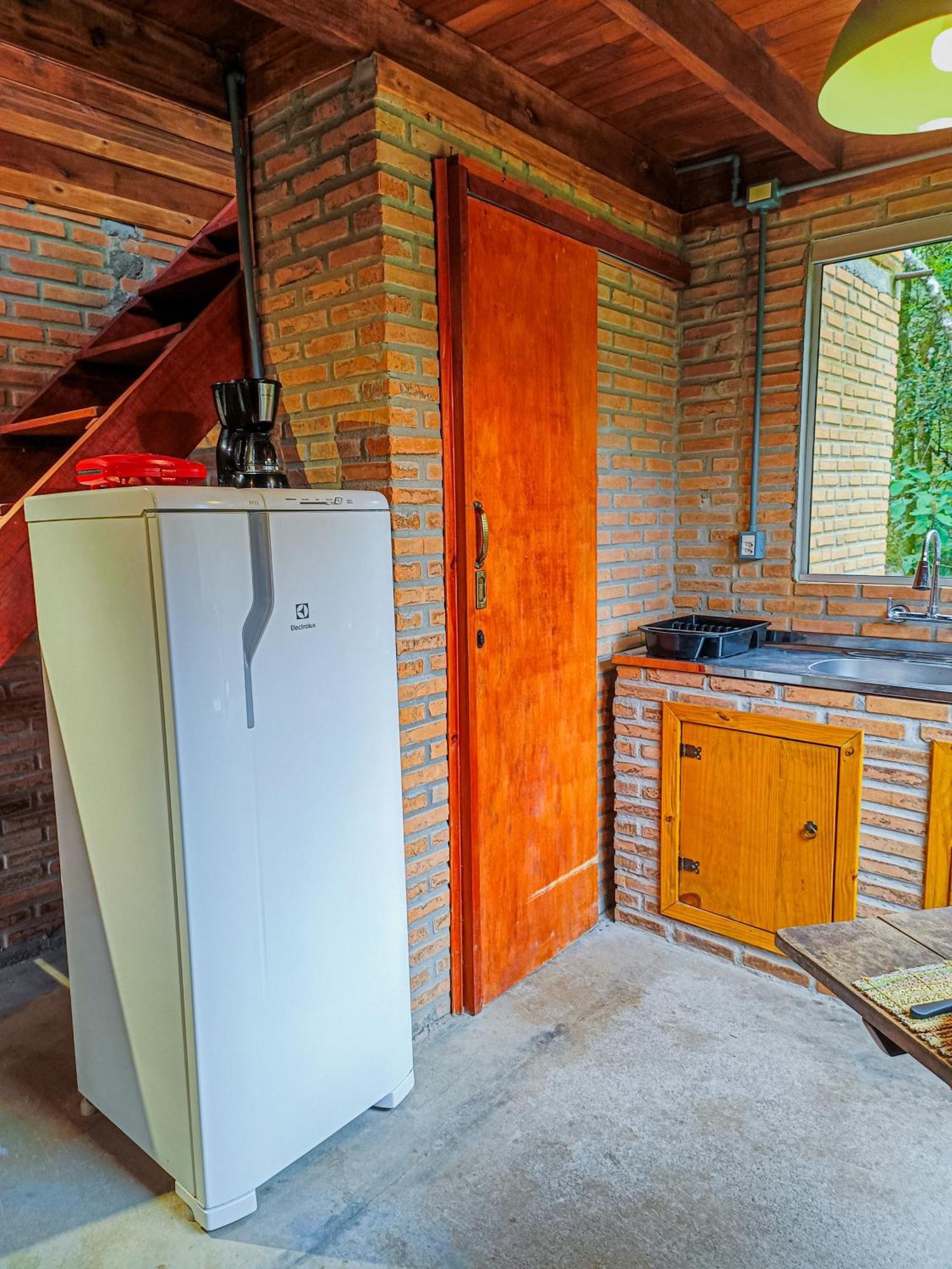 Cabana Na Floresta Rincao Do Fortaleza Cambará Kültér fotó