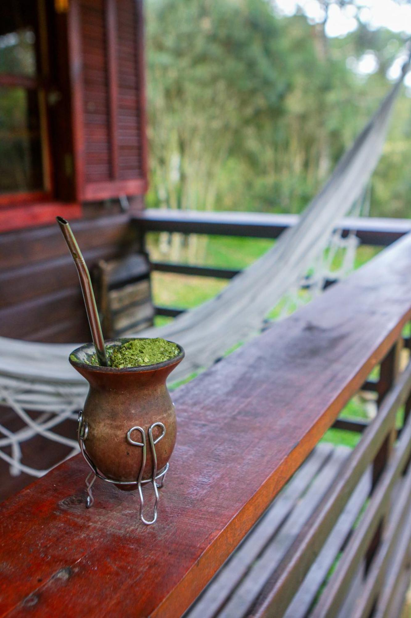 Cabana Na Floresta Rincao Do Fortaleza Cambará Kültér fotó