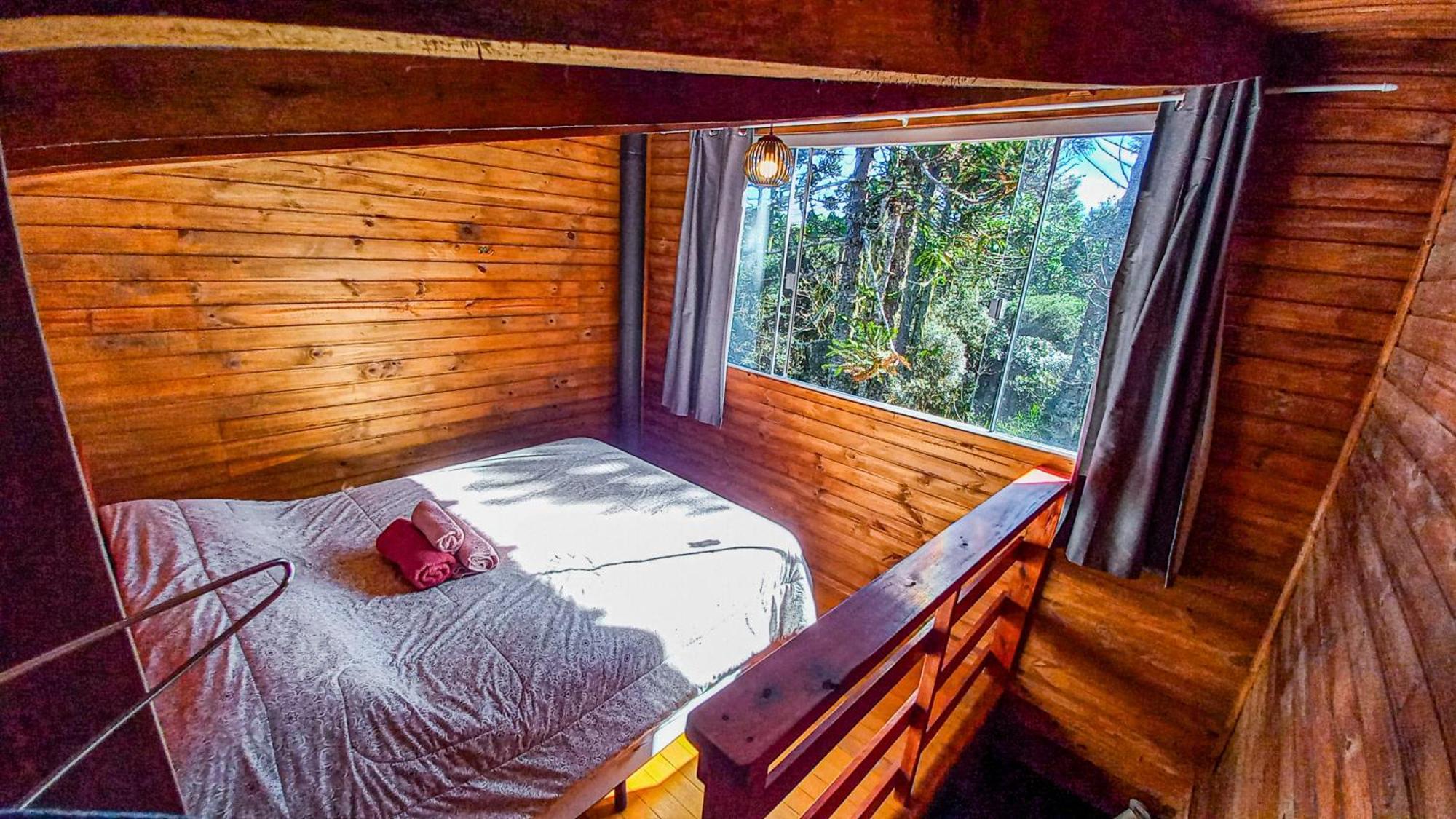 Cabana Na Floresta Rincao Do Fortaleza Cambará Kültér fotó