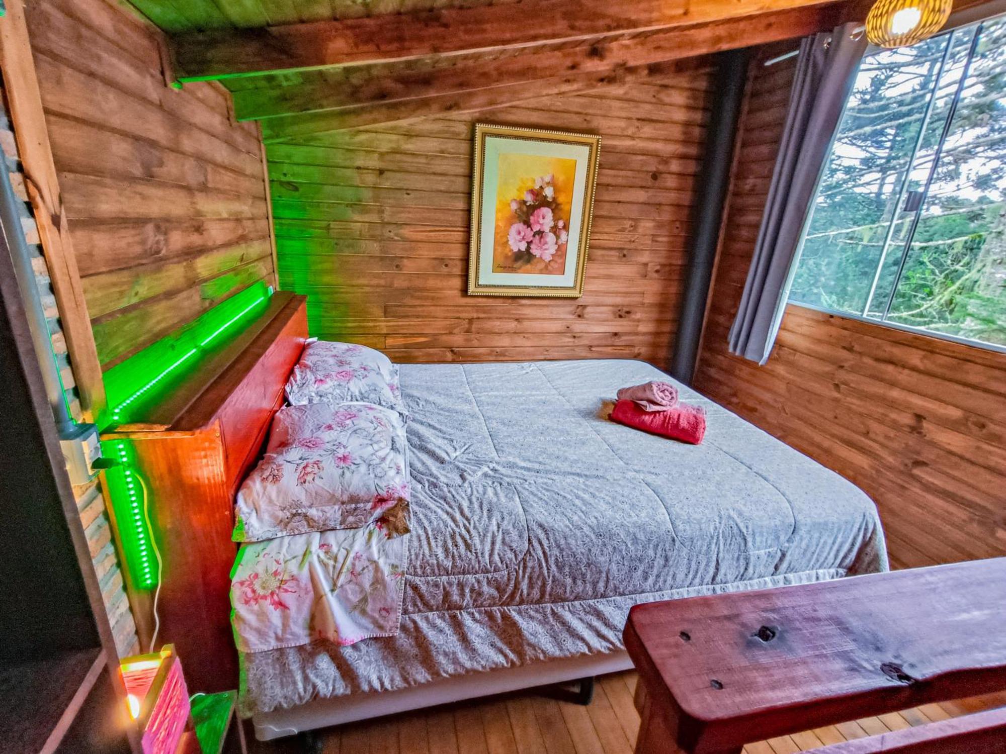 Cabana Na Floresta Rincao Do Fortaleza Cambará Kültér fotó